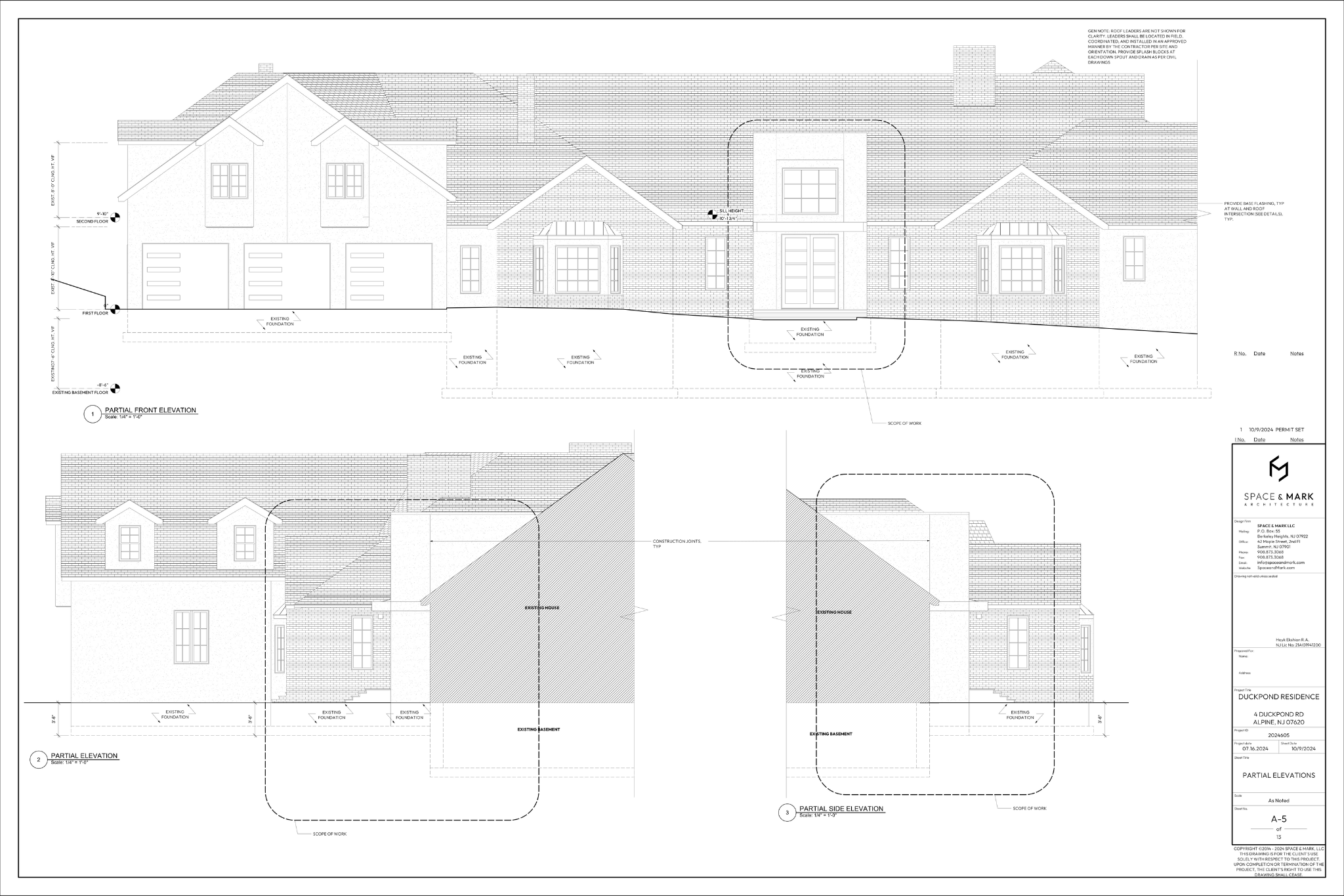 Front & Side Elevations